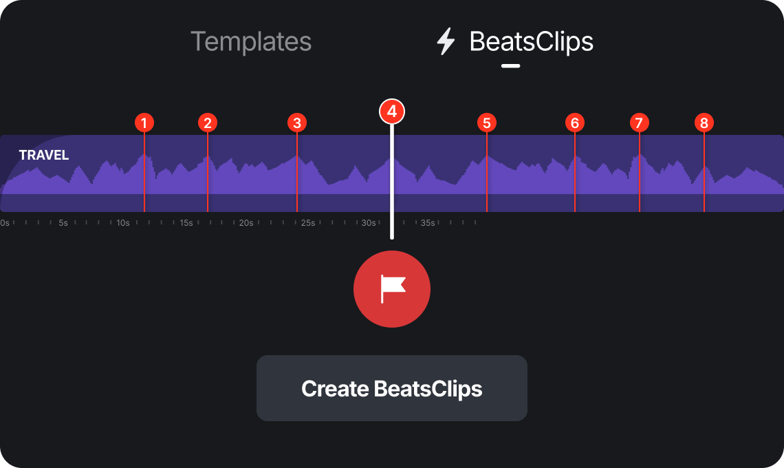 Illustration — custom BeatsClips templates