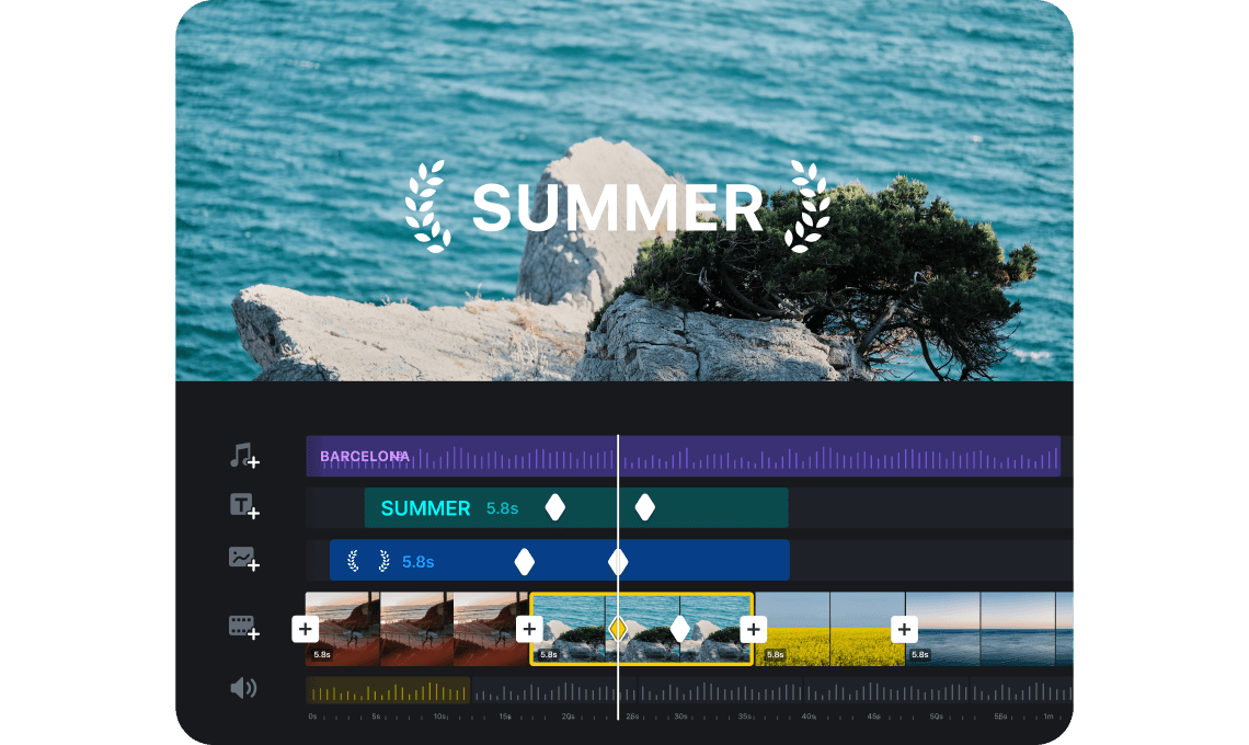 Illustration — precision editing controls