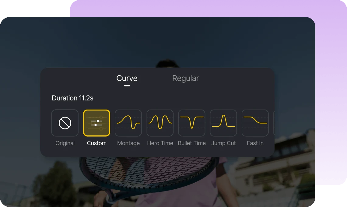 Illustration — flexible video editing tools