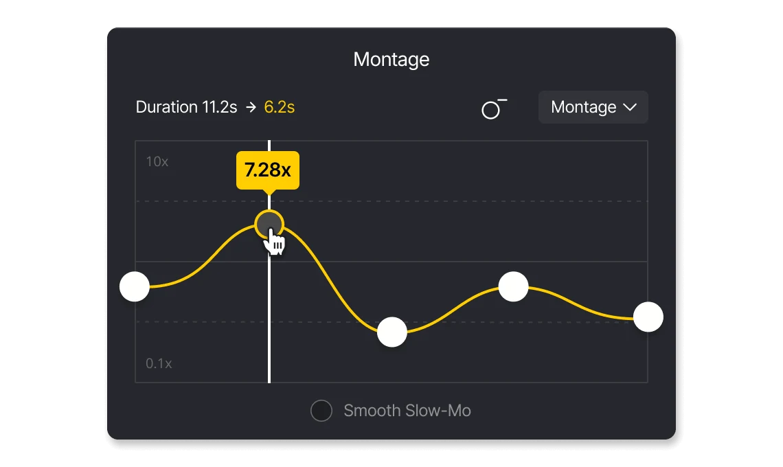 Illustration — precision editing controls