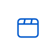 Icon — social media video creation