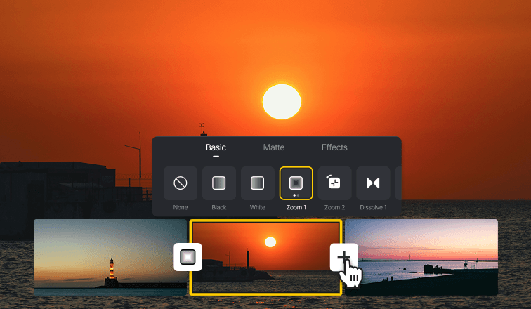 Video Editor — list card thumbnail