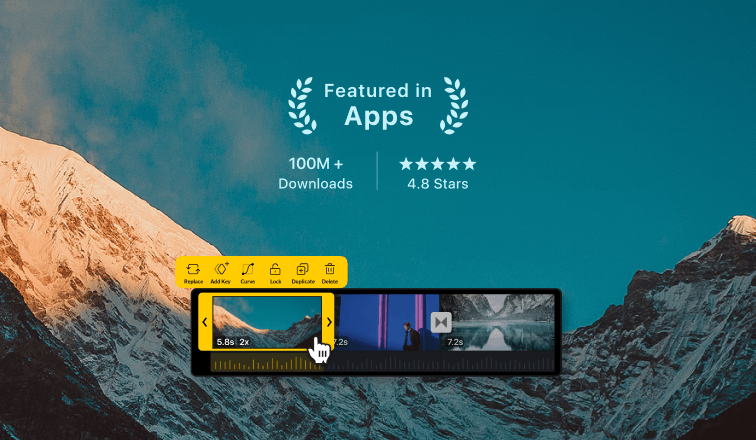 Video Editor — list card thumbnail