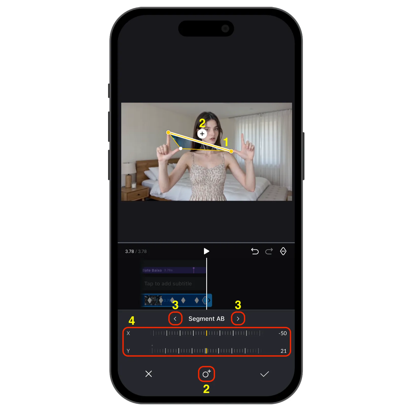 Edge selection and adding points