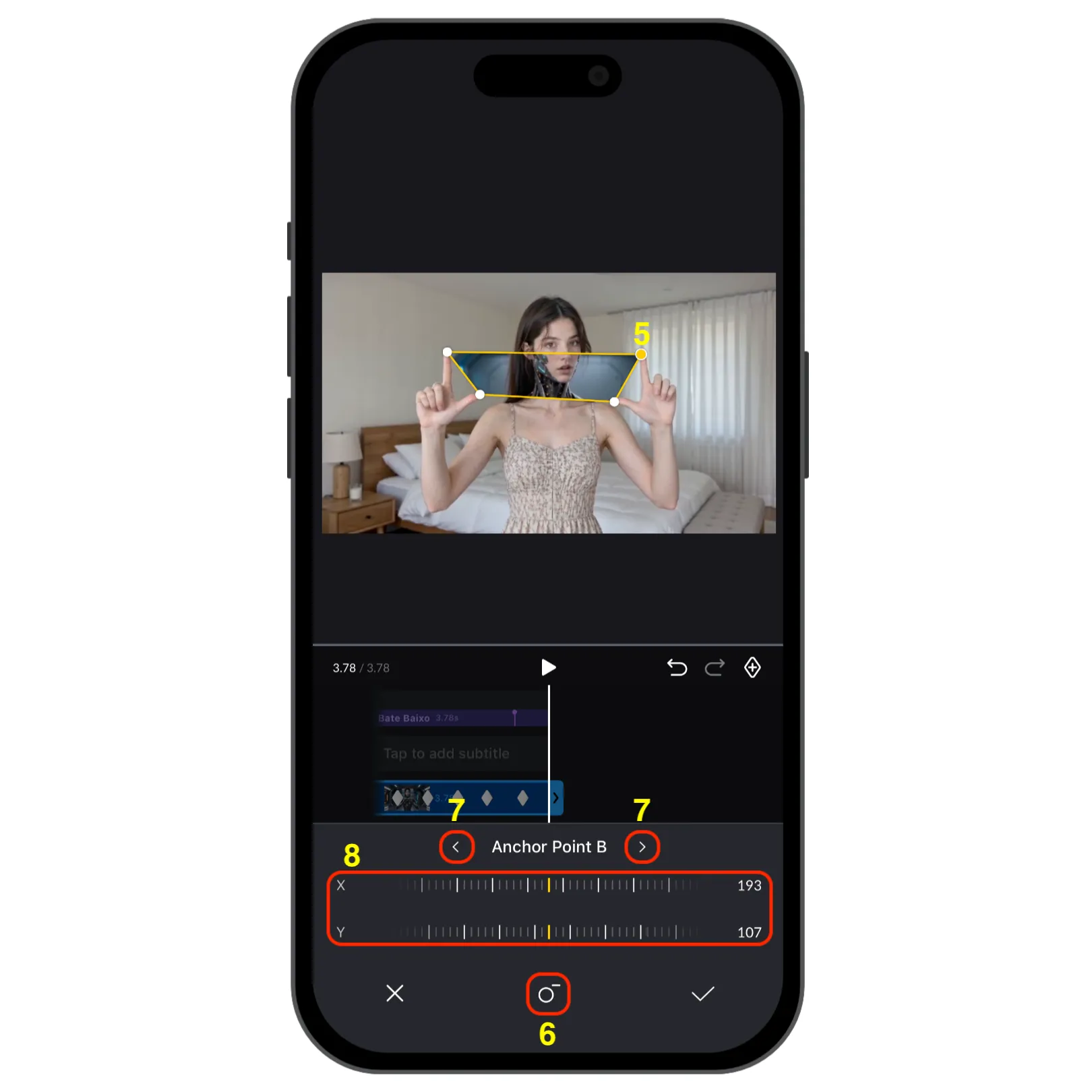 Point select and point manipulation
