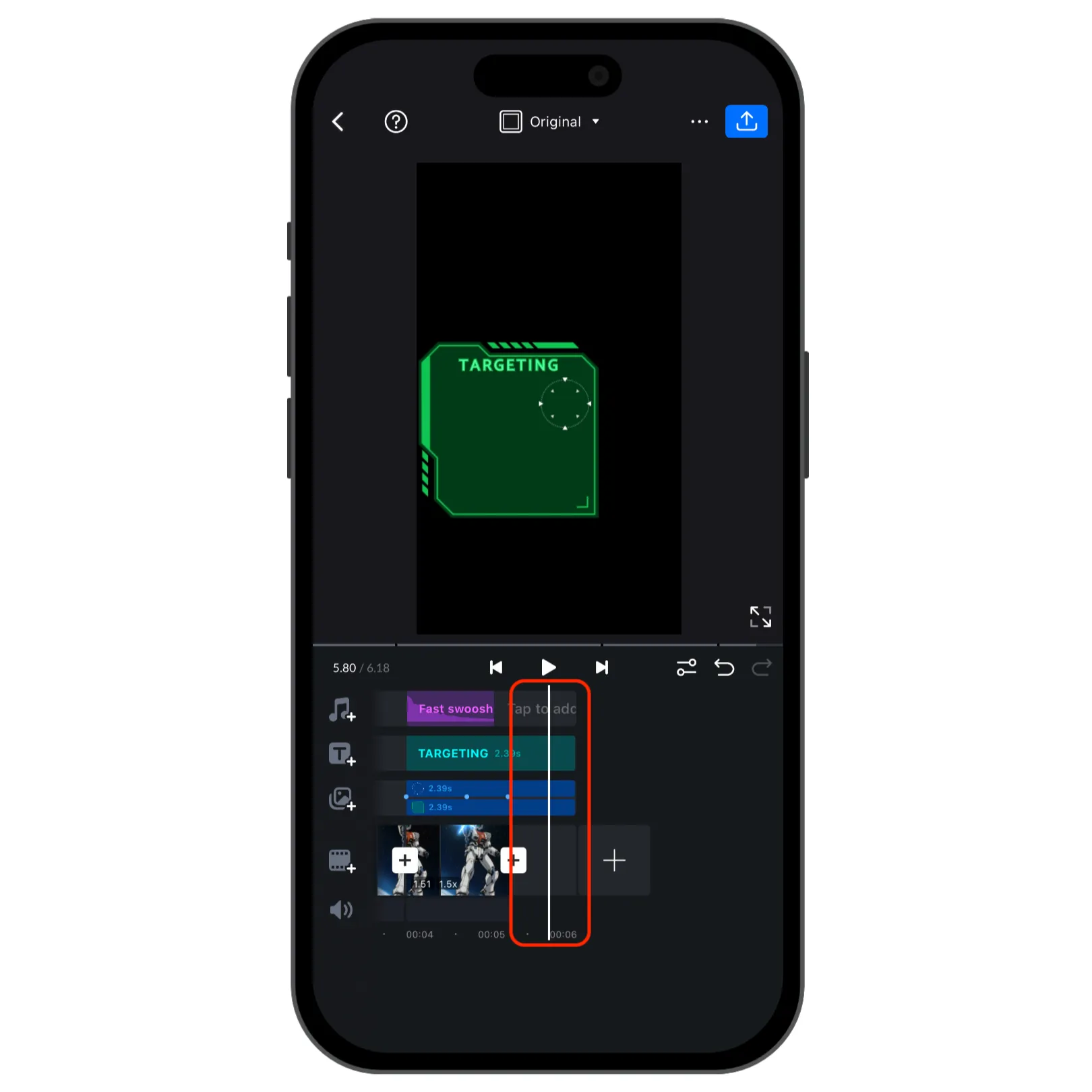 Sub-Track Extension enabled