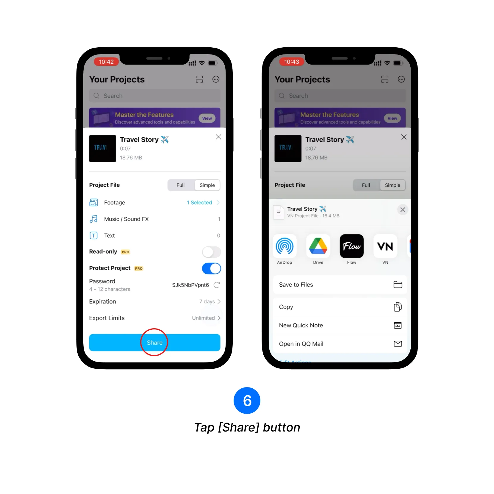 Tap Share to save or share